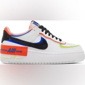 NIKE AIR FORCE 1 SHADOW MULTI COLOR-SIZE 7.5
